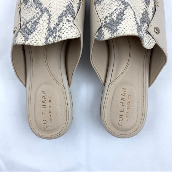 COLE Haan Grand Series Ryan Mule in Pumice Stone Color sz 7B - Picture 6 of 16